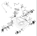 Part Location Diagram of 532166021 Husqvarna Belt Keeper Bracket