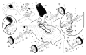 Part Location Diagram of 532404835 Husqvarna Lawn Mower Gear