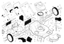 Page B Diagram and Parts List for 6522SH 6522 SH 96143000900 -2005-01 Husqvarna Lawn Mower