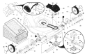 Page A Diagram and Parts List for 6522SL 6522 SL 96143000800 -2005-09 Husqvarna Lawn Mower
