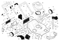 Page B Diagram and Parts List for 6522SL 6522 SL 96143000800 -2005-09 Husqvarna Lawn Mower
