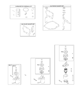 Carburetor Diagram and Parts List for 122T025045H1 2017-01 Husqvarna Engine