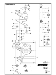 Part Location Diagram of 544064901 Husqvarna Blade bracket