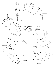 Ignition System Diagram and Parts List for EZ24TCE 966659702-00, 2011-10 Husqvarna Lawn Tractor