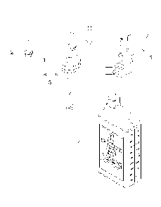 Engine Plate Diagram and Parts List for W21SBKC968999640 2007-03 Husqvarna Lawn Mower