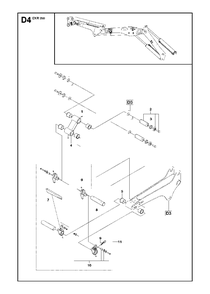 Tools Diagram and Parts List for DXR250 (11)(2010-09) Husqvarna Demolition Hammer