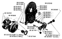 Page I Diagram and Parts List for 65 1981-10 Husqvarna Chainsaw