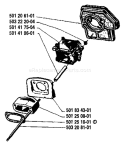 Part Location Diagram of 501250801 Husqvarna Spacer