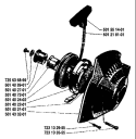 Part Location Diagram of 501430201 Husqvarna Housing