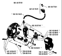 Part Location Diagram of 501563101 Husqvarna Spark Plug Protector