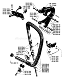 Page F Diagram and Parts List for 65 1984-04 Husqvarna Chainsaw
