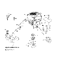 Engine Diagram and Parts List for GT54CS-502140  Husqvarna Lawn Tractor