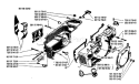 Page D Diagram and Parts List for 66 1987-06 Husqvarna Chainsaw
