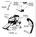 Page E Diagram and Parts List for 66 1987-06 Husqvarna Chainsaw