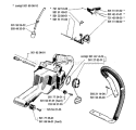 Page E Diagram and Parts List for 66 1988-08 Husqvarna Chainsaw