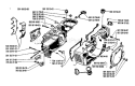 Page D Diagram and Parts List for 66 1989-02 Husqvarna Chainsaw
