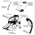 Page J Diagram and Parts List for 66 1991-03 Husqvarna Chainsaw