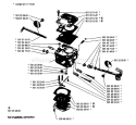 Page B Diagram and Parts List for 66 1991-03 Husqvarna Chainsaw