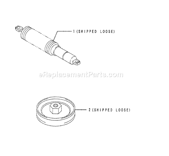Page J Diagram and Parts List for TUFFTORQK61TRANSAXLE  Husqvarna Lawn Tractor Accessories