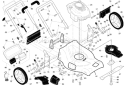 Part Location Diagram of 532418113 Husqvarna Handle Bracket Assembly, Left Hand