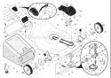Page A Diagram and Parts List for 67522 ES 96143001200 -2006-03 Husqvarna Lawn Mower