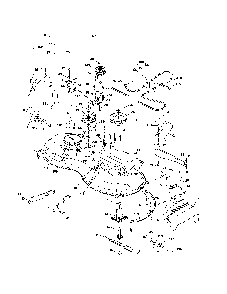 Mower deck Diagram and Parts List for YTH22V46-96043018101  Husqvarna Lawn Tractor