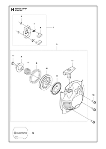 Part Location Diagram of 597028101 Husqvarna REMOTE CONTROL KIT 325HE3