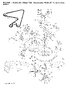 Mower Deck / Cutting Deck Diagram and Parts List for CTH220TWIN (96061019000)(2007-02) Husqvarna Lawn Tractor