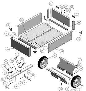 Part Location Diagram of 522752601 Husqvarna Axle