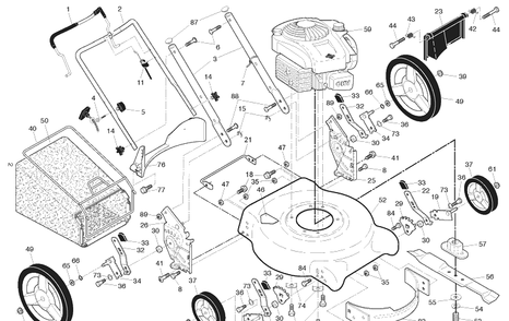 Part Location Diagram of 583561901 Husqvarna Kit