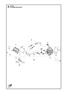 Part Location Diagram of 531146806 Husqvarna Bolt