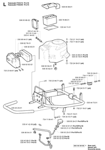 Engine Diagram and Parts List for PR18 (953521901)(2004-01) Husqvarna Lawn Mower