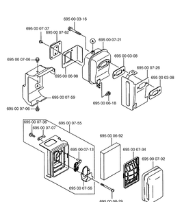 Part Location Diagram of 695000762 Husqvarna Arrerster-Spark