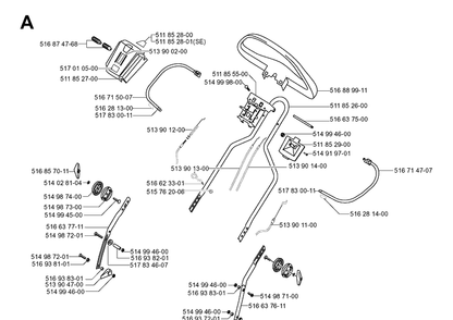 Part Location Diagram of 511852800 Husqvarna Panel