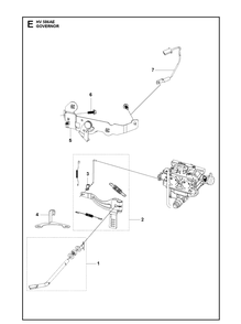 Part Location Diagram of 531147145 Husqvarna Bracket