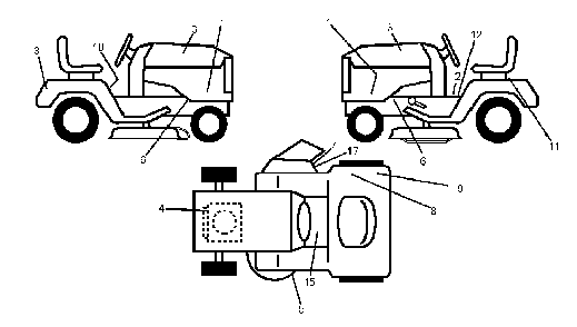 Part Location Diagram of 532417388 Husqvarna OperatorG¦s Manual