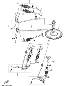 Part Location Diagram of 596894601 Husqvarna Valve Kit