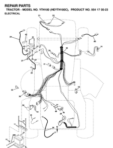 Part Location Diagram of 532170247 Husqvarna Cable Assy