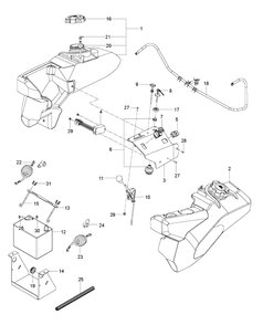 Part Location Diagram of 510170802 Husqvarna Assembly