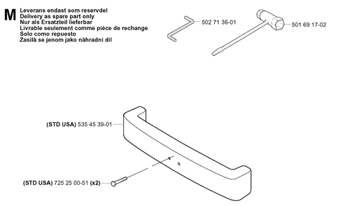 Accessories Diagram and Parts List for R155 (953533805)(2005-01) Husqvarna Lawn Tractor