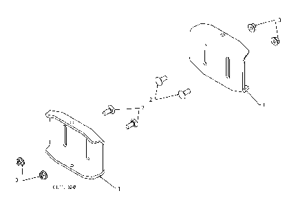 Auger Housing And Impeller Diagram and Parts List for 11527SB96193006400 2010-06 Husqvarna Snow Blower