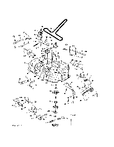 Mower deck Diagram and Parts List for YT42CS-502120  Husqvarna Lawn Tractor