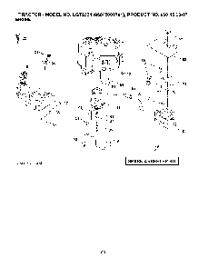 Engine Diagram and Parts List for LGT265496045000701 2008-01 Husqvarna Lawn Tractor