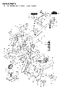 Product Complete Diagram and Parts List for T560RS 2004-01 Husqvarna Tiller