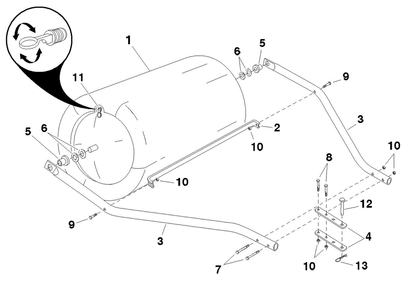 Part Location Diagram of 522750901 Husqvarna Hitch