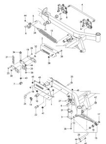 Part Location Diagram of 596438101 Husqvarna Bolt External Hexagon Head Fla