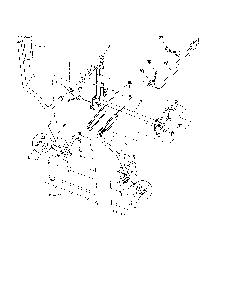 Mower lift Diagram and Parts List for YTH24V54-96043018800  Husqvarna Lawn Tractor