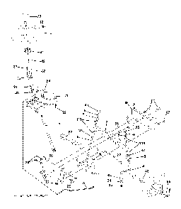 Steering Diagram and Parts List for CTH220TWIN (96061026400)(2010-01) Husqvarna Lawn Tractor