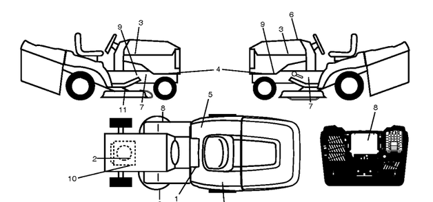 Part Location Diagram of 587731201 Husqvarna Decal