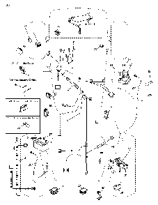 Electrical Diagram and Parts List for CTH220TWIN (96061026500)(2010-01) Husqvarna Lawn Tractor
